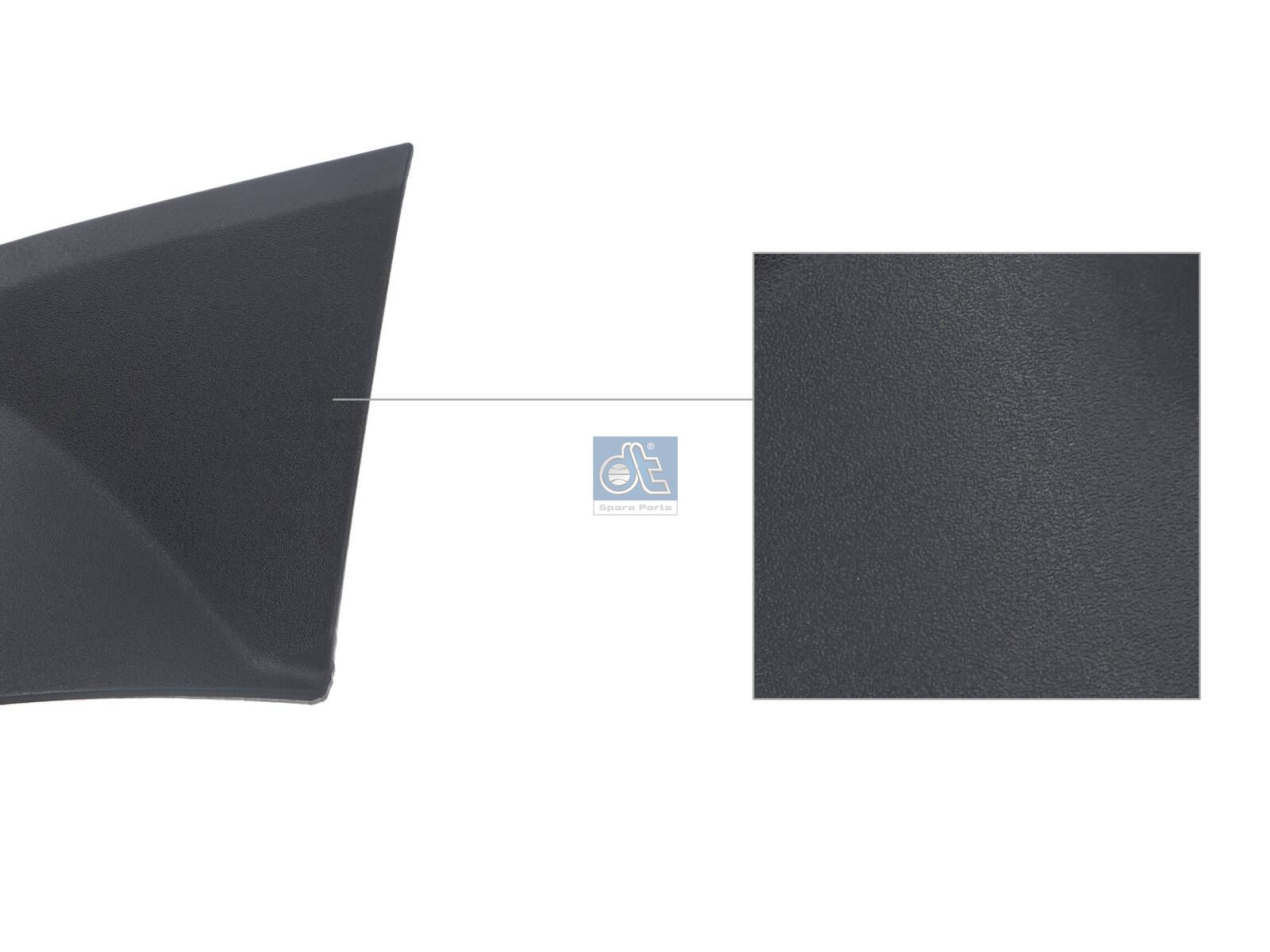 DT Spare Parts 5.16228 Cover, bumper, right