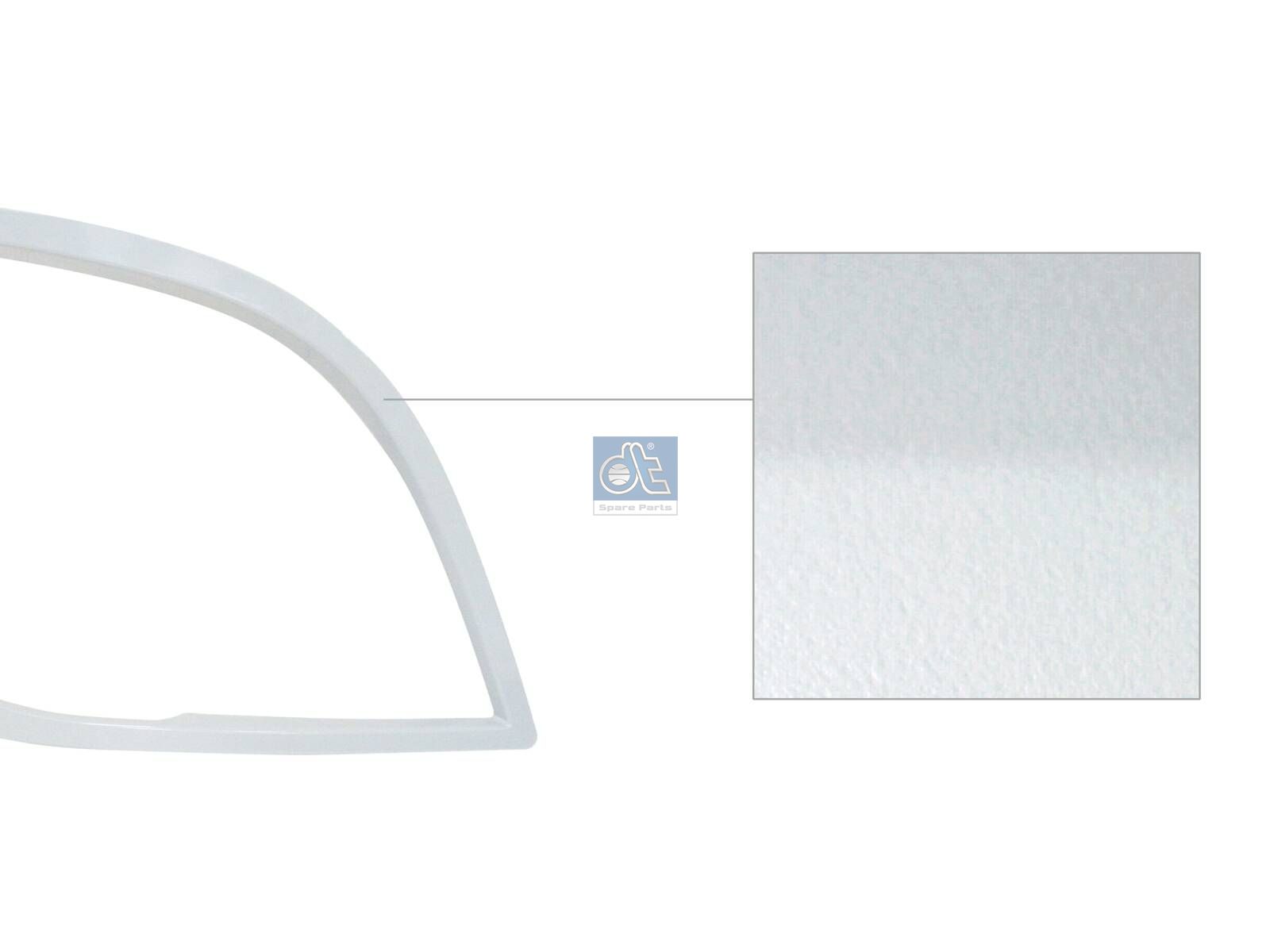 DT Spare Parts 5.16281 Lamp frame, right