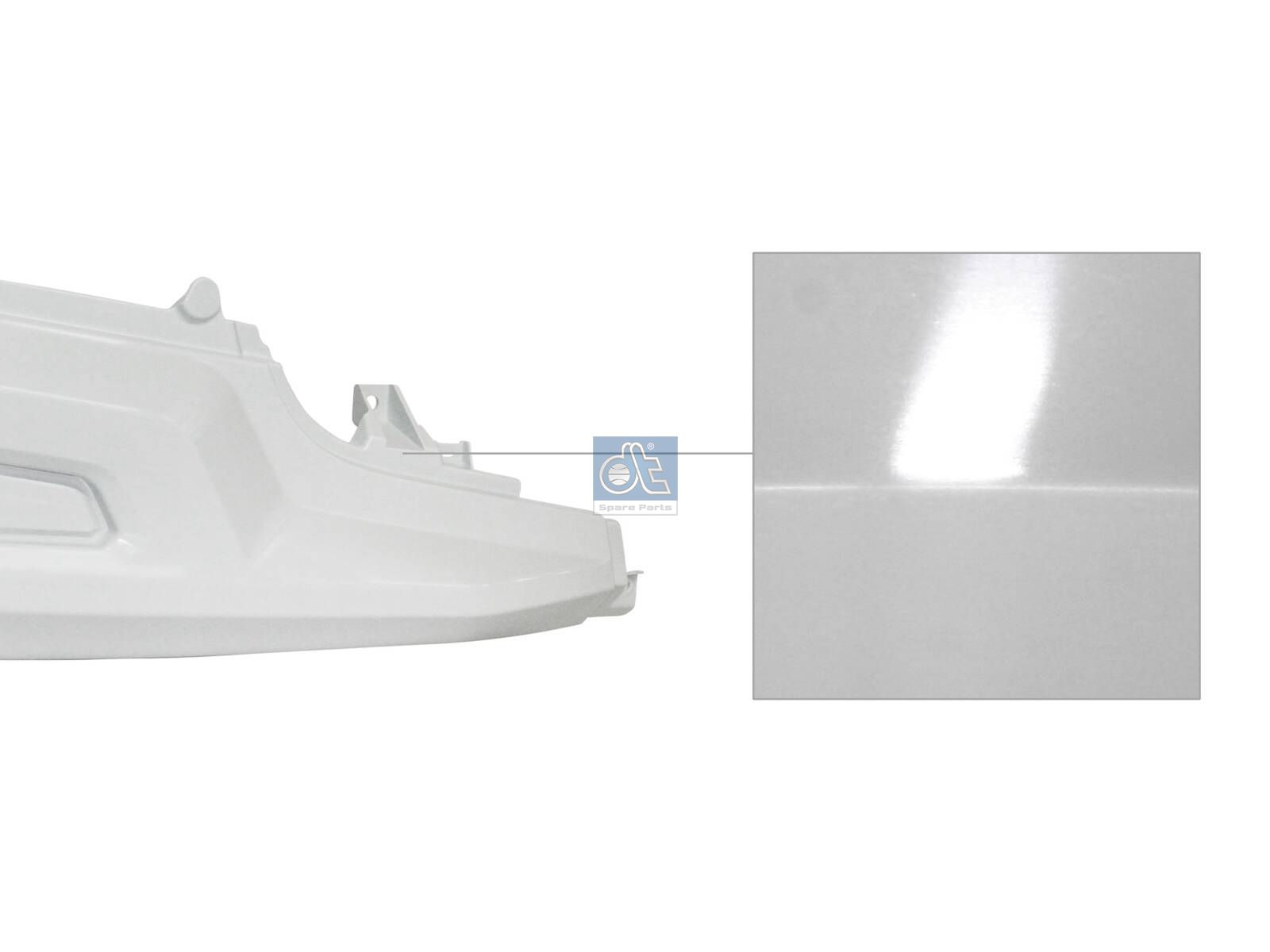 DT Spare Parts 5.16402 Underrun guard, right