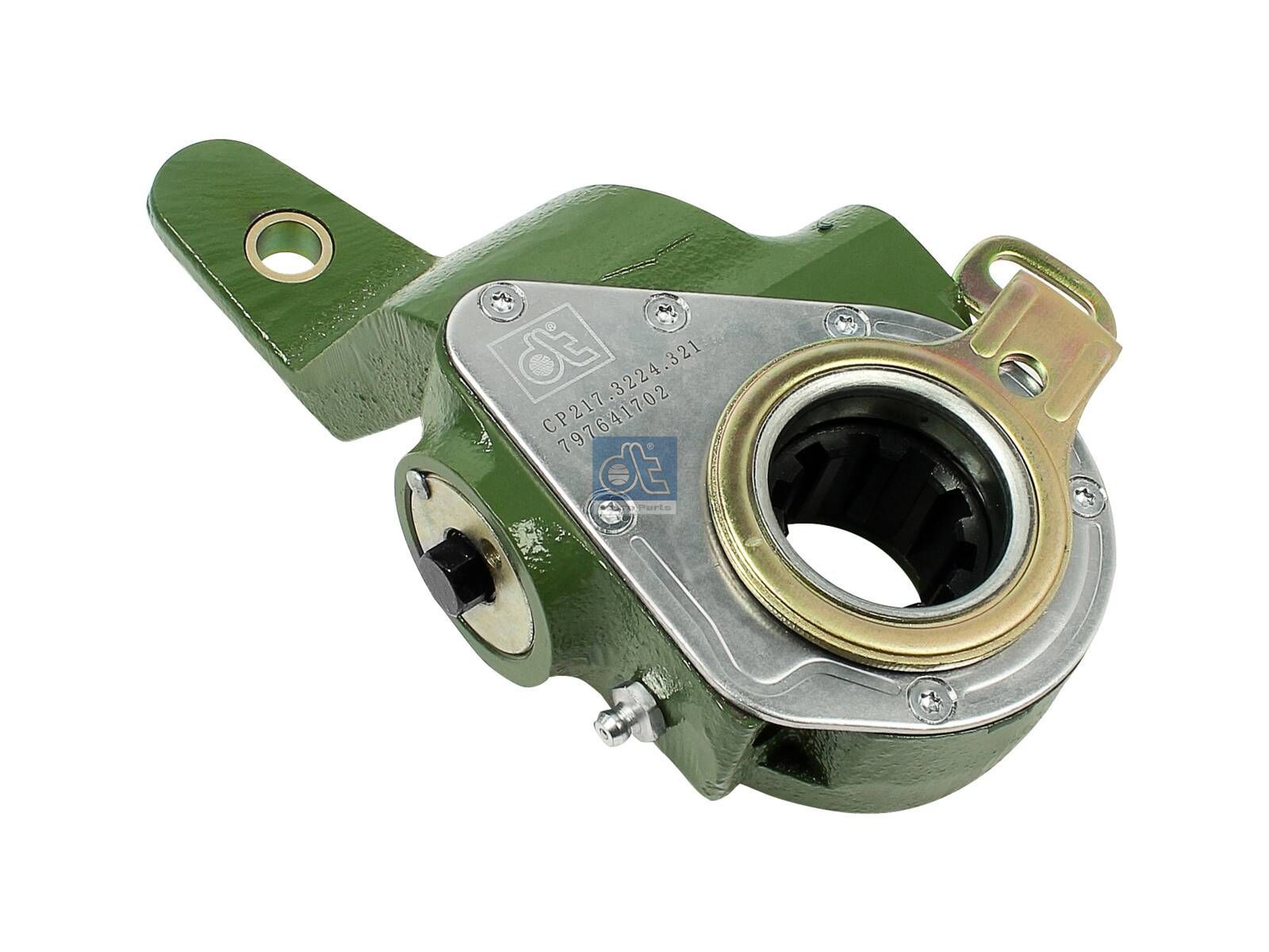 DT Spare Parts 5.30321 Slack adjuster, automatic, right, SAE 1 1/2'' 10, b: 14 mm, Lb: 145 mm, Ol: 60 mm, 10 teeth