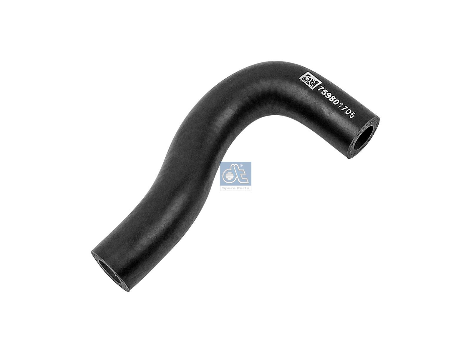 DT Spare Parts 5.41911 Radiator hose, compressor, L: 132 mm