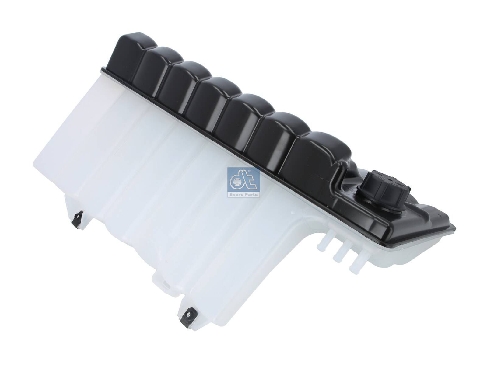 DT Spare Parts 5.45271 Expansion tank, with caps, with sensor, L: 594 mm, W: 382 mm, T: 293 mm