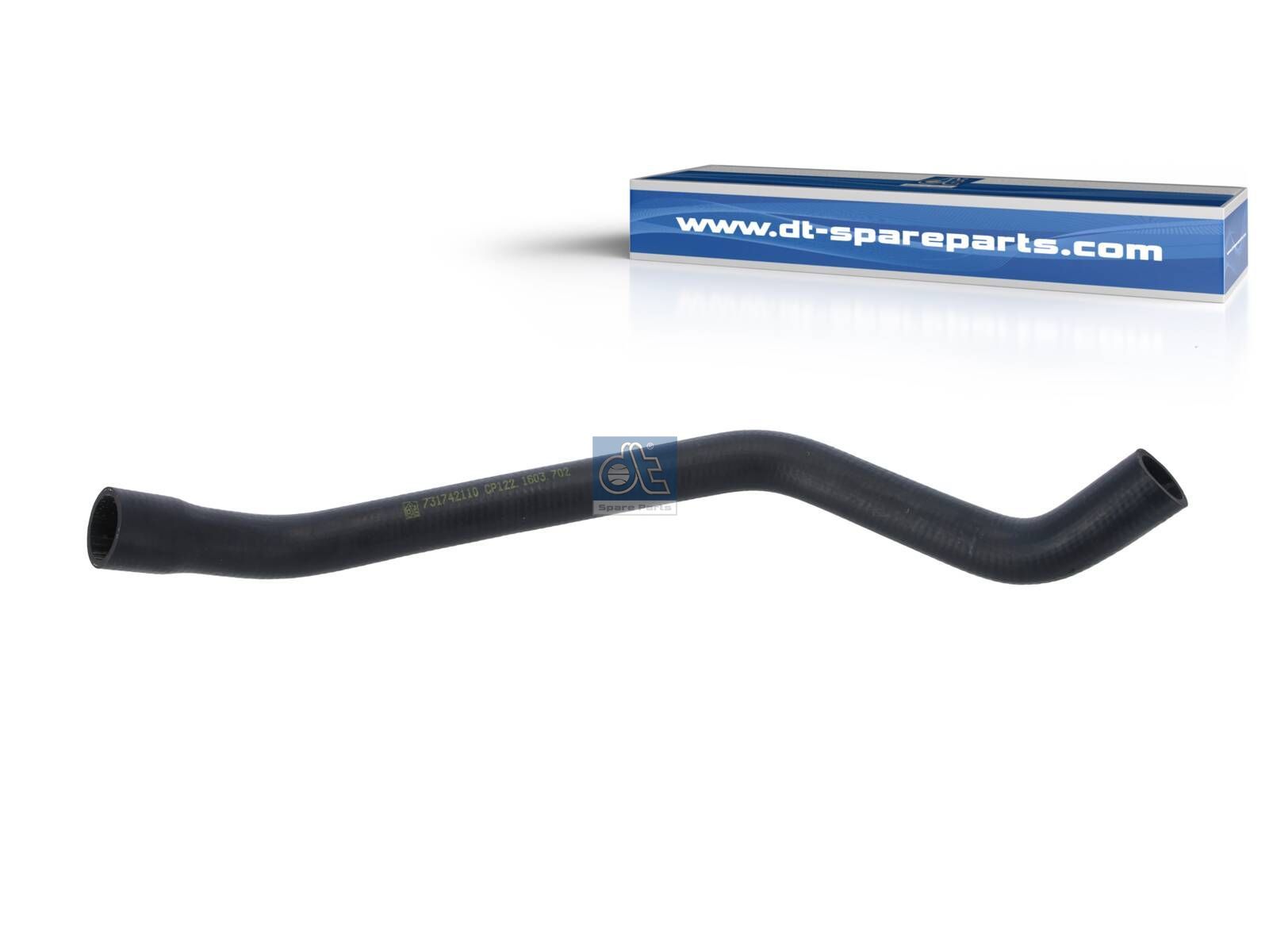 DT Spare Parts 5.45702 Radiator hose, d1: 26 mm, d2: 30 mm, L: 485 mm, S: 4 mm