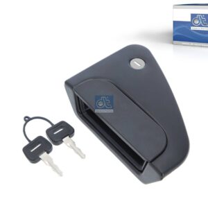 DT Spare Parts 5.60112SP Outside door handle, left, with lock cylinder and key