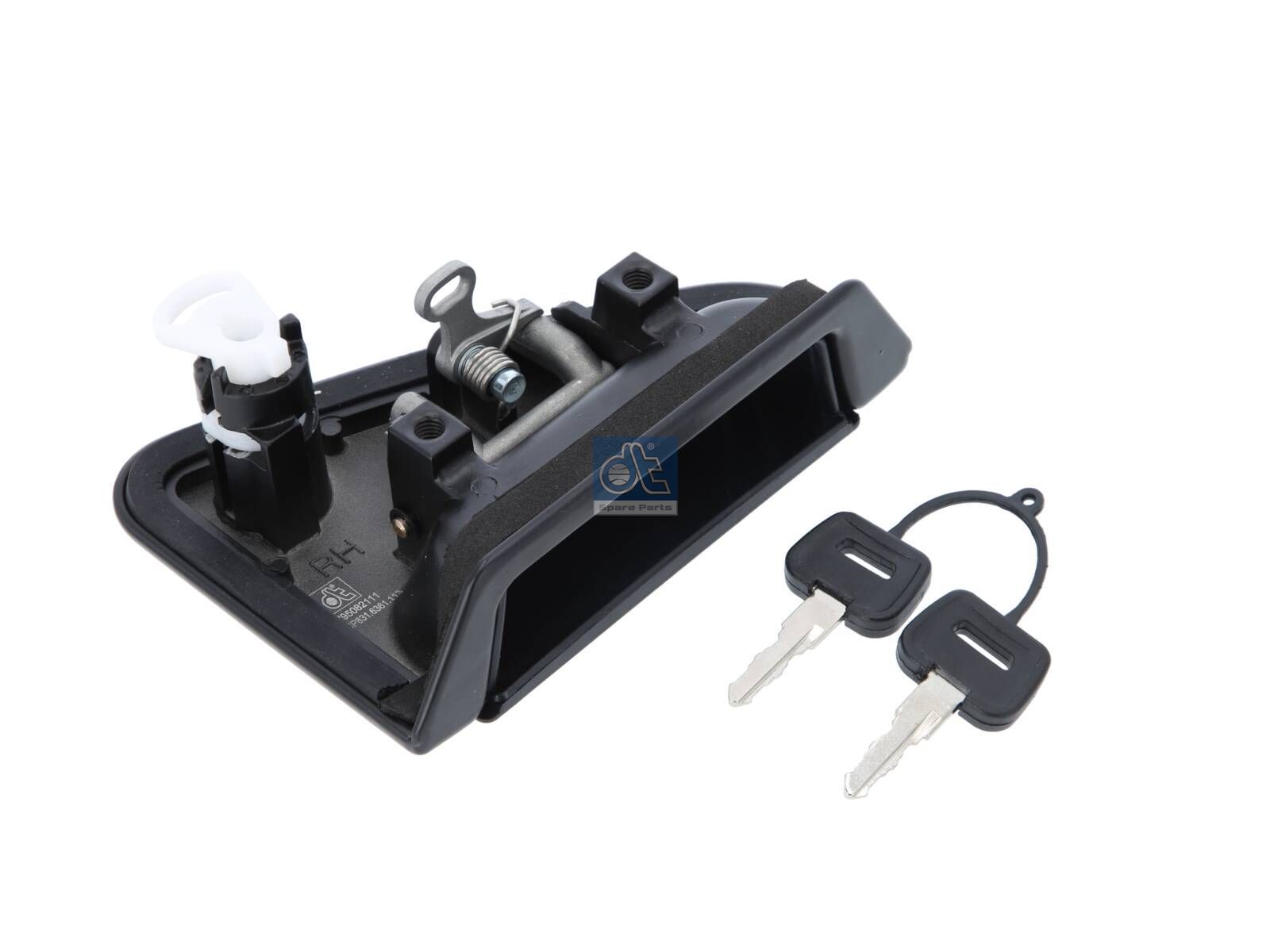 DT Spare Parts 5.60113SP Outside door handle, right, with lock cylinder and key