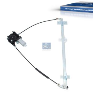 DT Spare Parts 5.60151 Window regulator, right, with motor