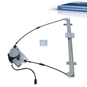 DT Spare Parts 5.60156 Window regulator, left, electrical, with motor