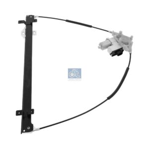 DT Spare Parts 5.60158 Window regulator, left, electrical, with motor