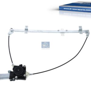 DT Spare Parts 5.60164 Window regulator, left, electrical, with motor