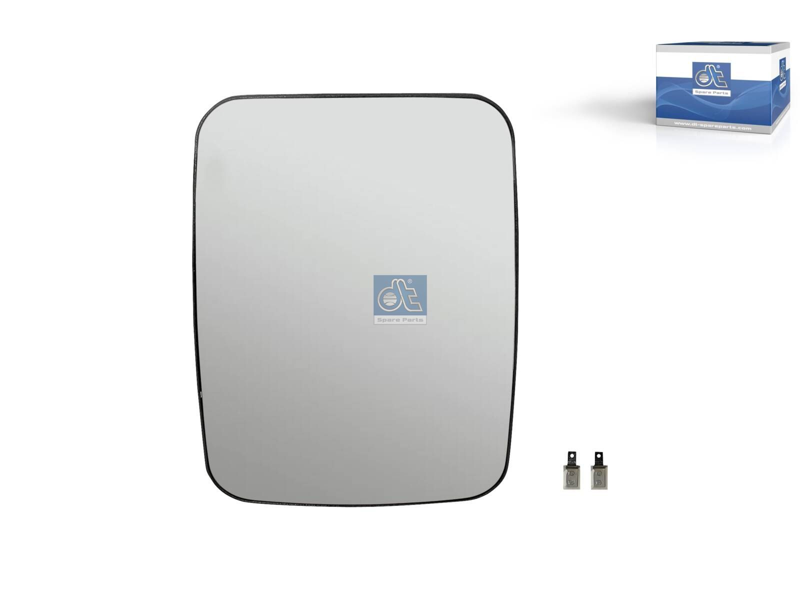 DT Spare Parts 5.62133 Mirror glass, wide view mirror, heated, R: 300 mm