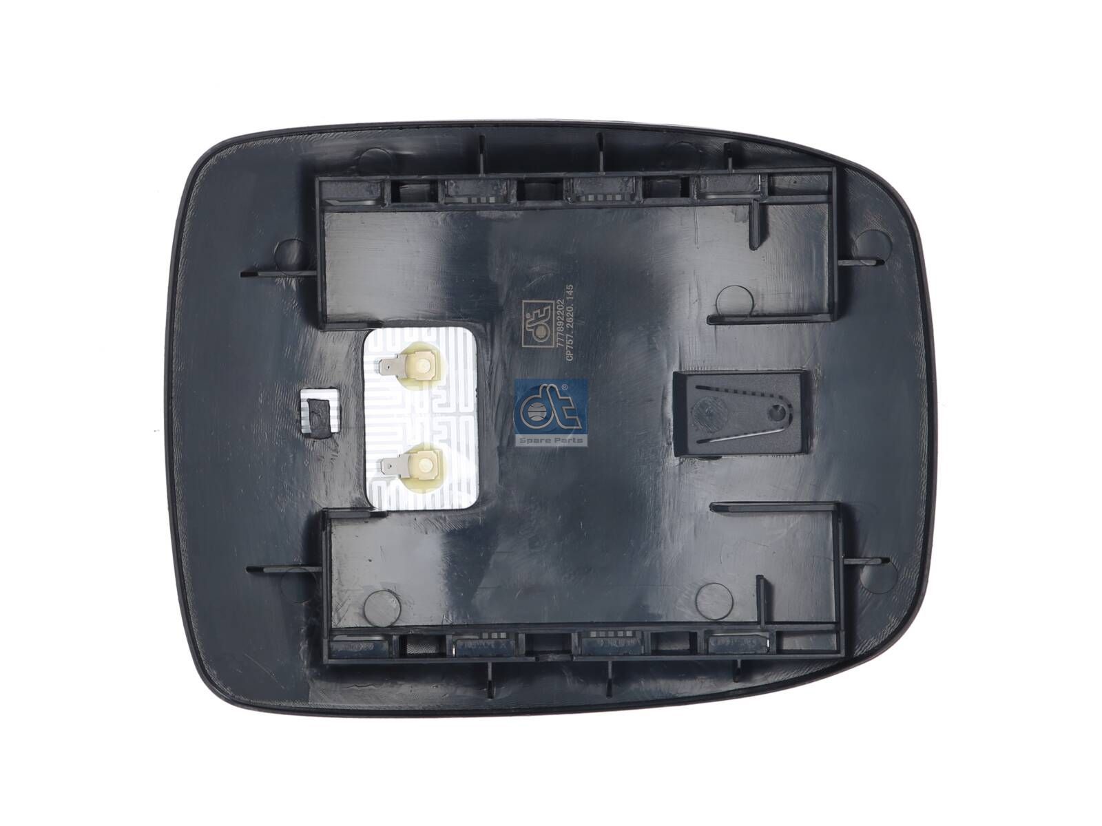DT Spare Parts 5.62145 Mirror glass, wide view mirror, heated, R: 300 mm