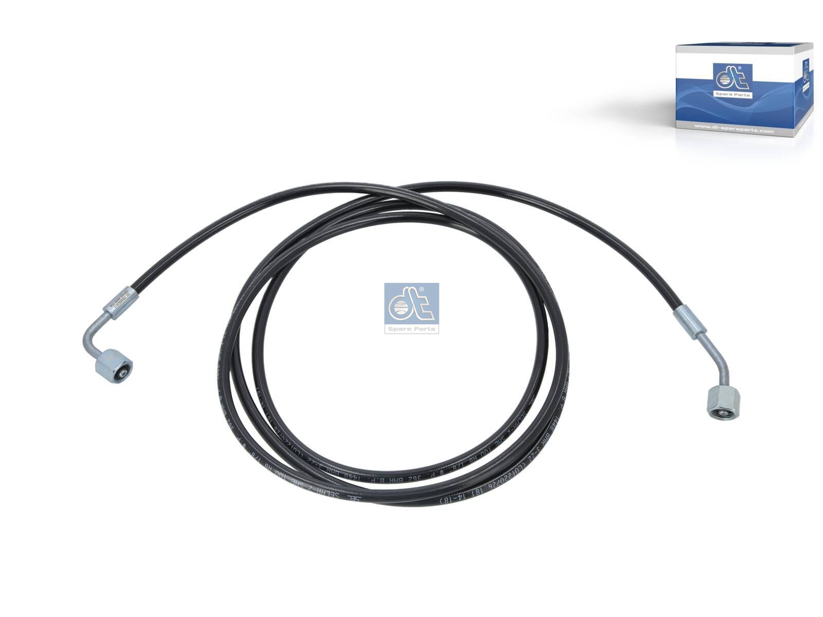 DT Spare Parts 5.62304 Hose line, cabin tilt, M14 x 1,5, L: 2600 mm, 362 bar
