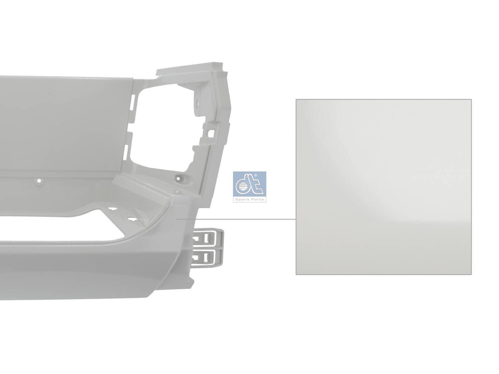 DT Spare Parts 5.64365 Step well case, right
