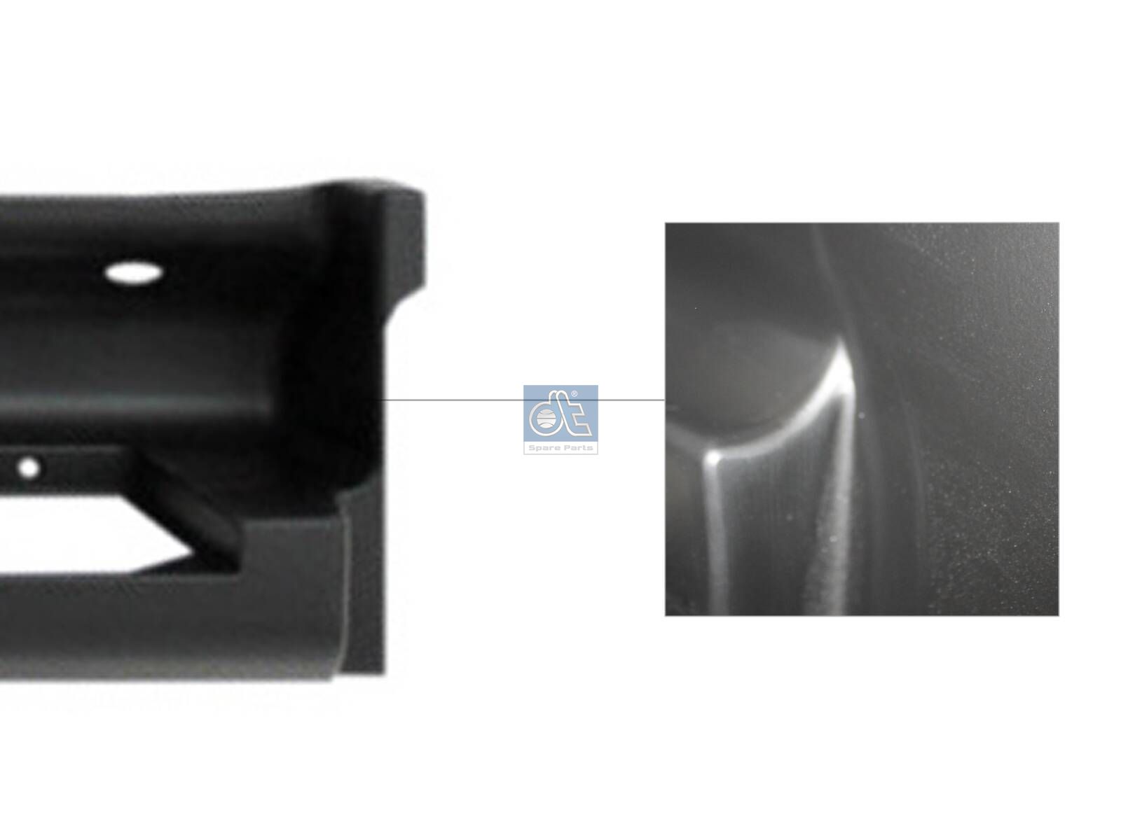 DT Spare Parts 5.64369 Step well case, right, primed
