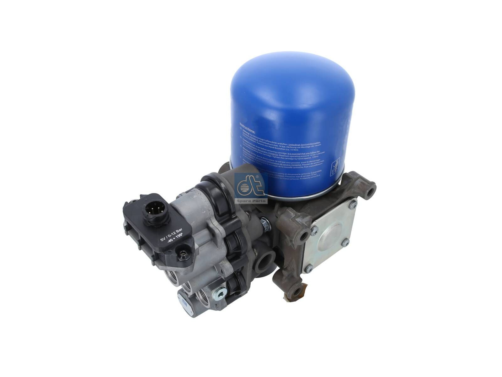 DT Spare Parts 5.70046 Air dryer, complete with valve