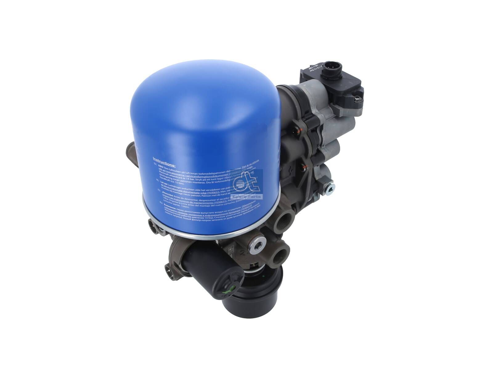 DT Spare Parts 5.70046 Air dryer, complete with valve
