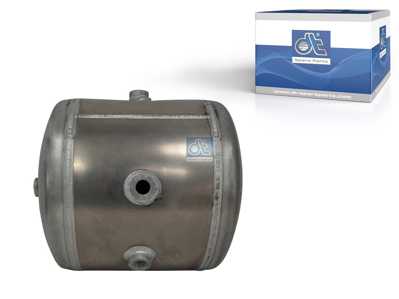 DT Spare Parts 5.70073 Air tank, 20 l, D: 300 mm, M22 x 1,5, L: 379 mm, 12.5 bar