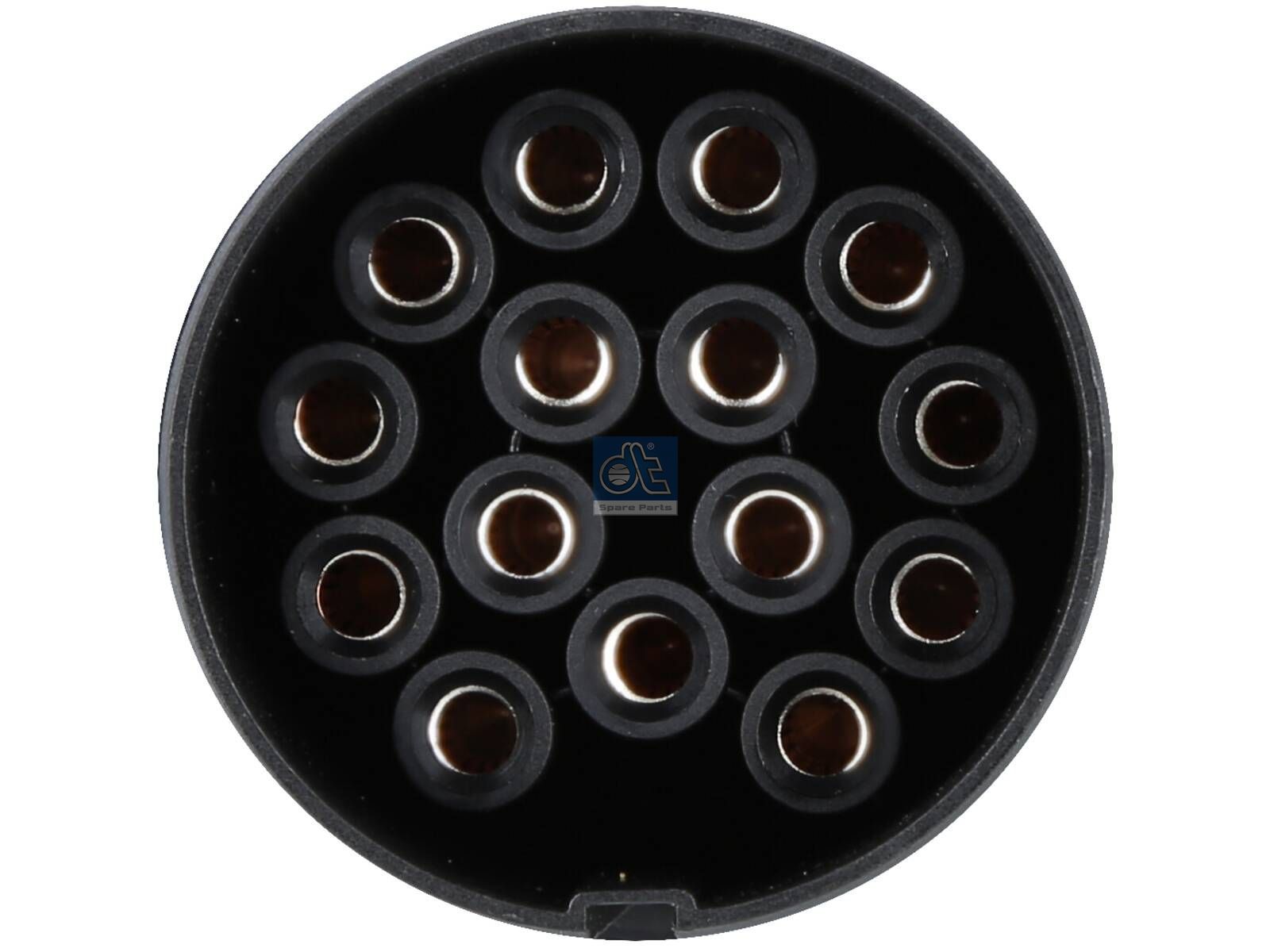 DT Spare Parts 5.77060 Adapter, electrical coil, 7 poles, ISO 1185/N, 7 poles, ISO 3731/S, 15 poles, ISO 12098