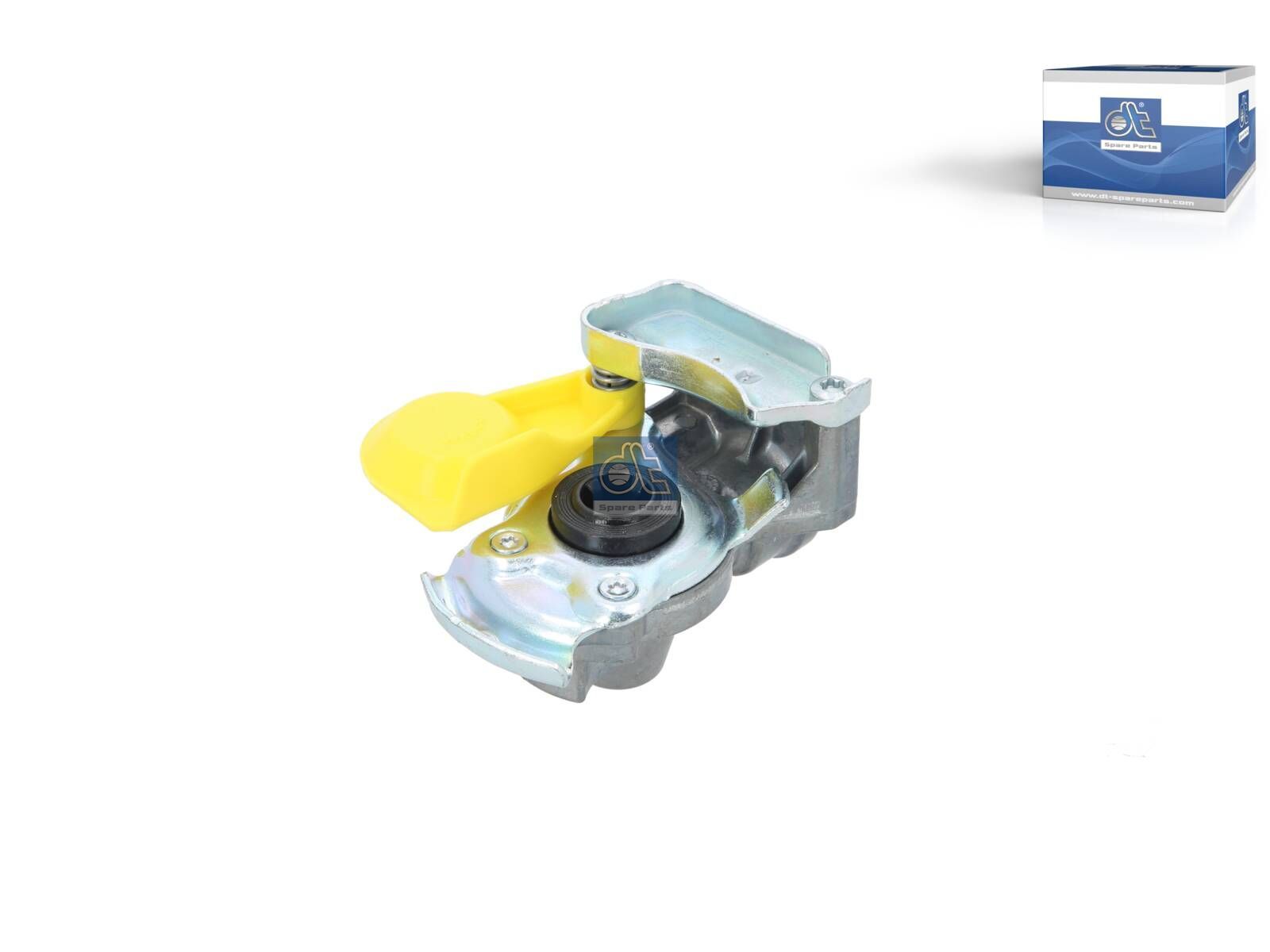 DT Spare Parts 5.77180 Palm coupling, yellow lid, M16 x 1,5