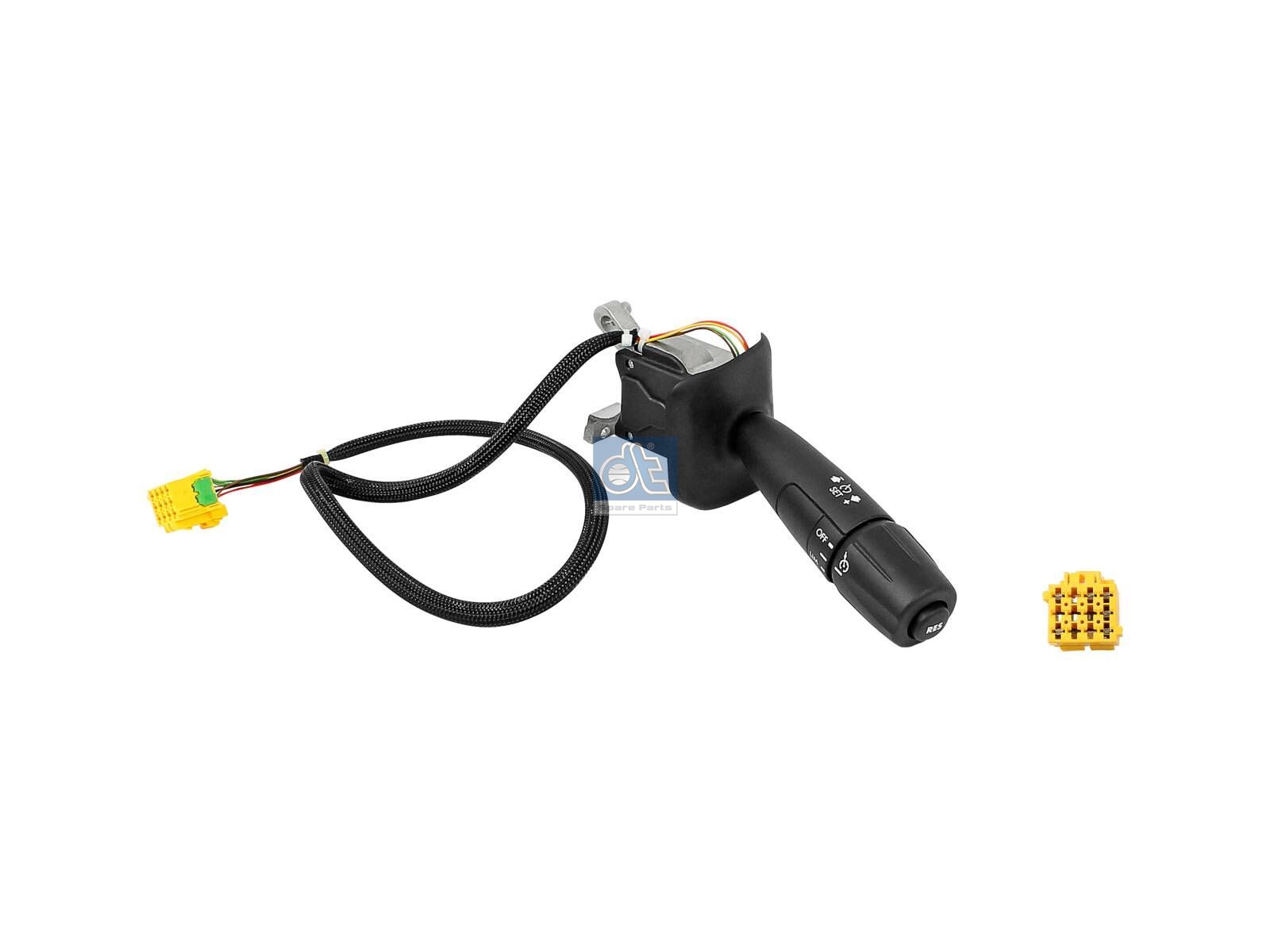 DT Spare Parts 5.80006 Steering column switch, windscreen wiper, with cruise control