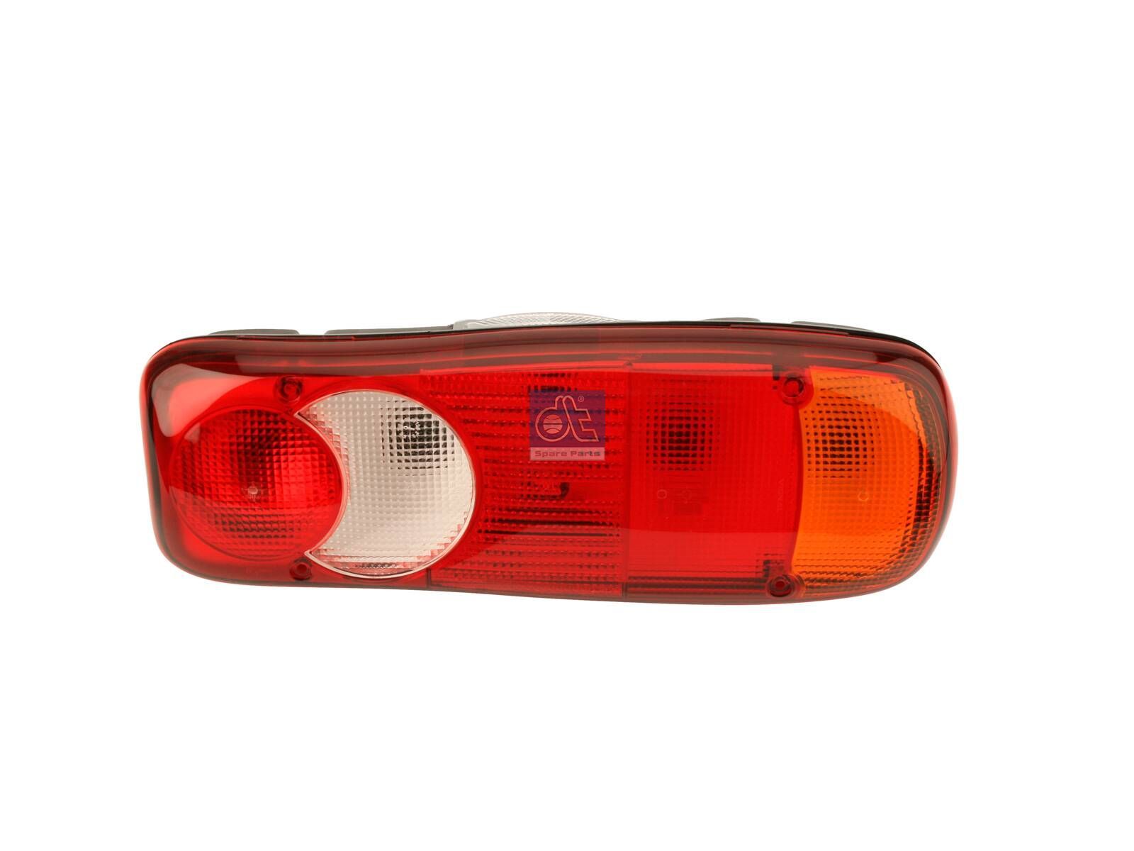 DT Spare Parts 5.81121 Tail lamp, left, with license plate lamp
