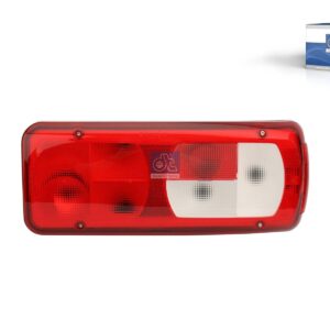DT Spare Parts 5.81192 Tail lamp, right, with reverse alarm, 24 V, Lb: 160 mm, L: 400 mm, H: 160 mm, T: 89.5 mm