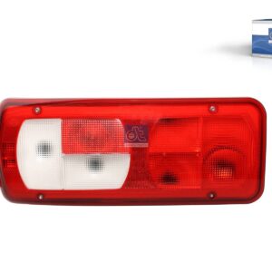 DT Spare Parts 5.81193SP Tail lamp, left, with license plate lamp