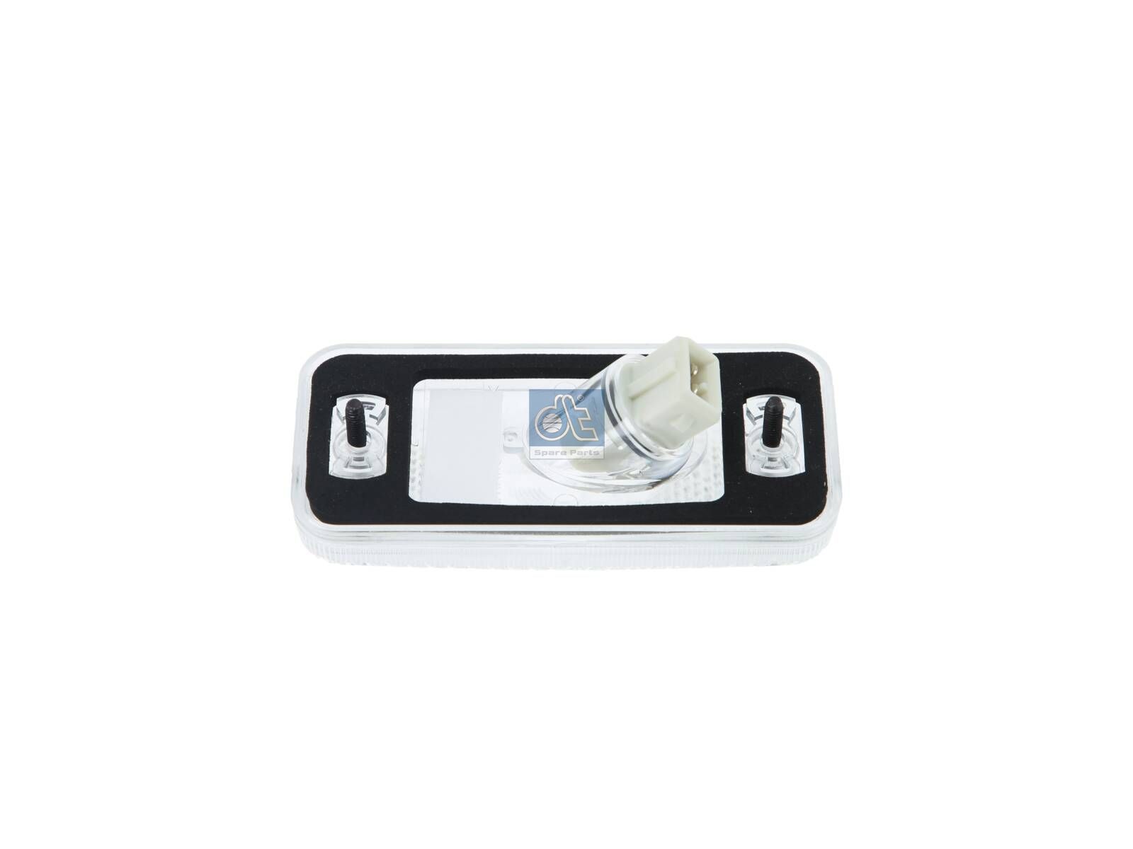 DT Spare Parts 5.81275 Side marking lamp, white, Lb: 84 mm, L: 110 mm, H: 50 mm, T: 18 mm