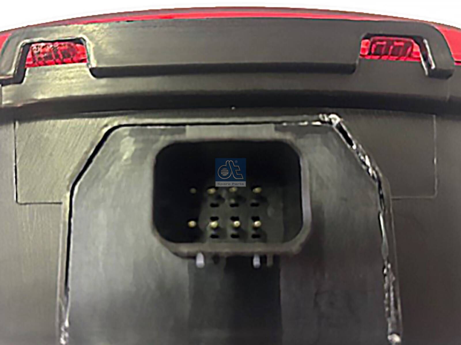 DT Spare Parts 5.81319SP Tail lamp, left, with license plate lamp