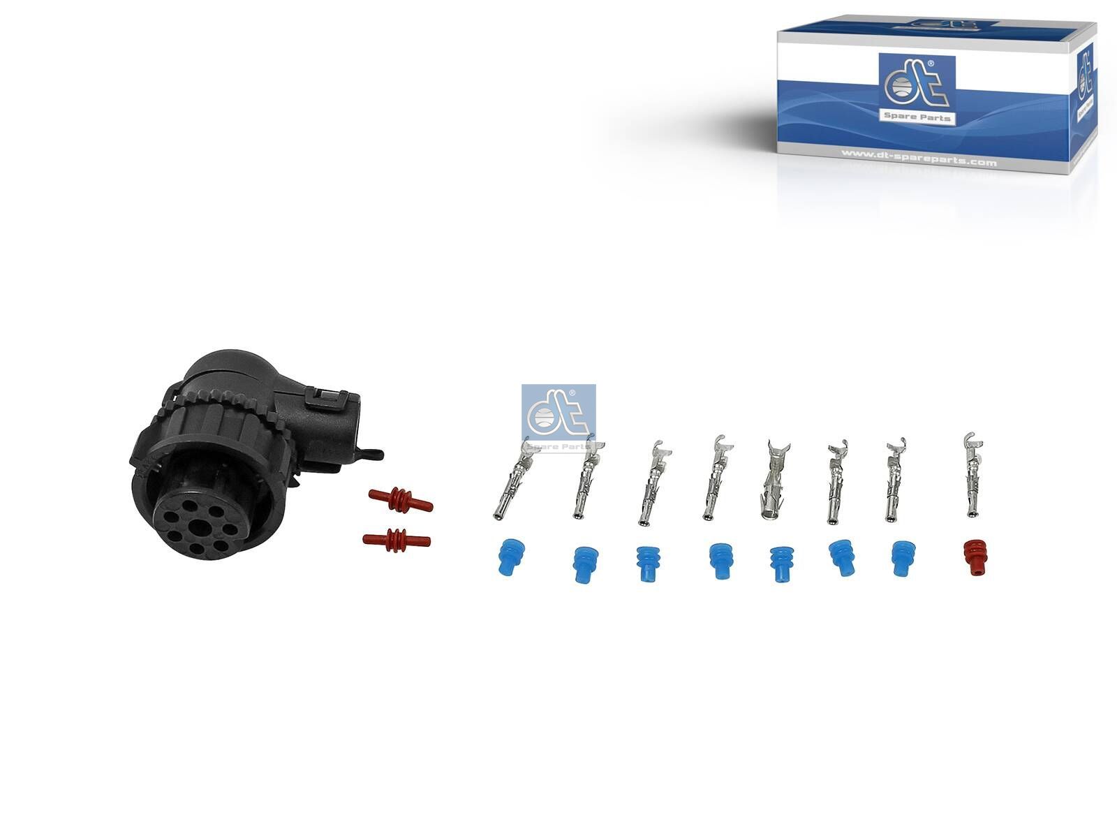 DT Spare Parts 5.98028 Repair kit, plug, 8 poles