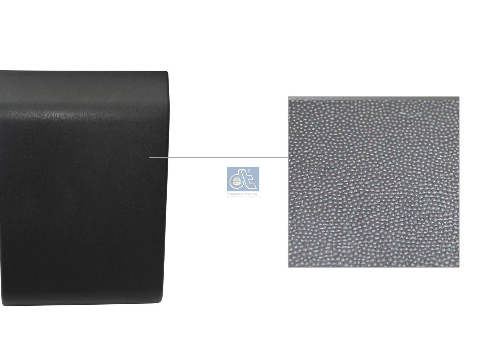 DT Spare Parts 6.00002 Cover moulding, lateral, right