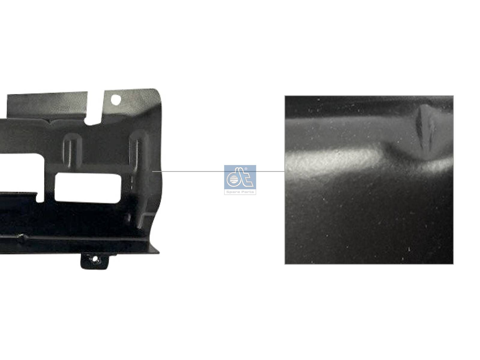DT Spare Parts 6.00017 Bracket, step well case, left