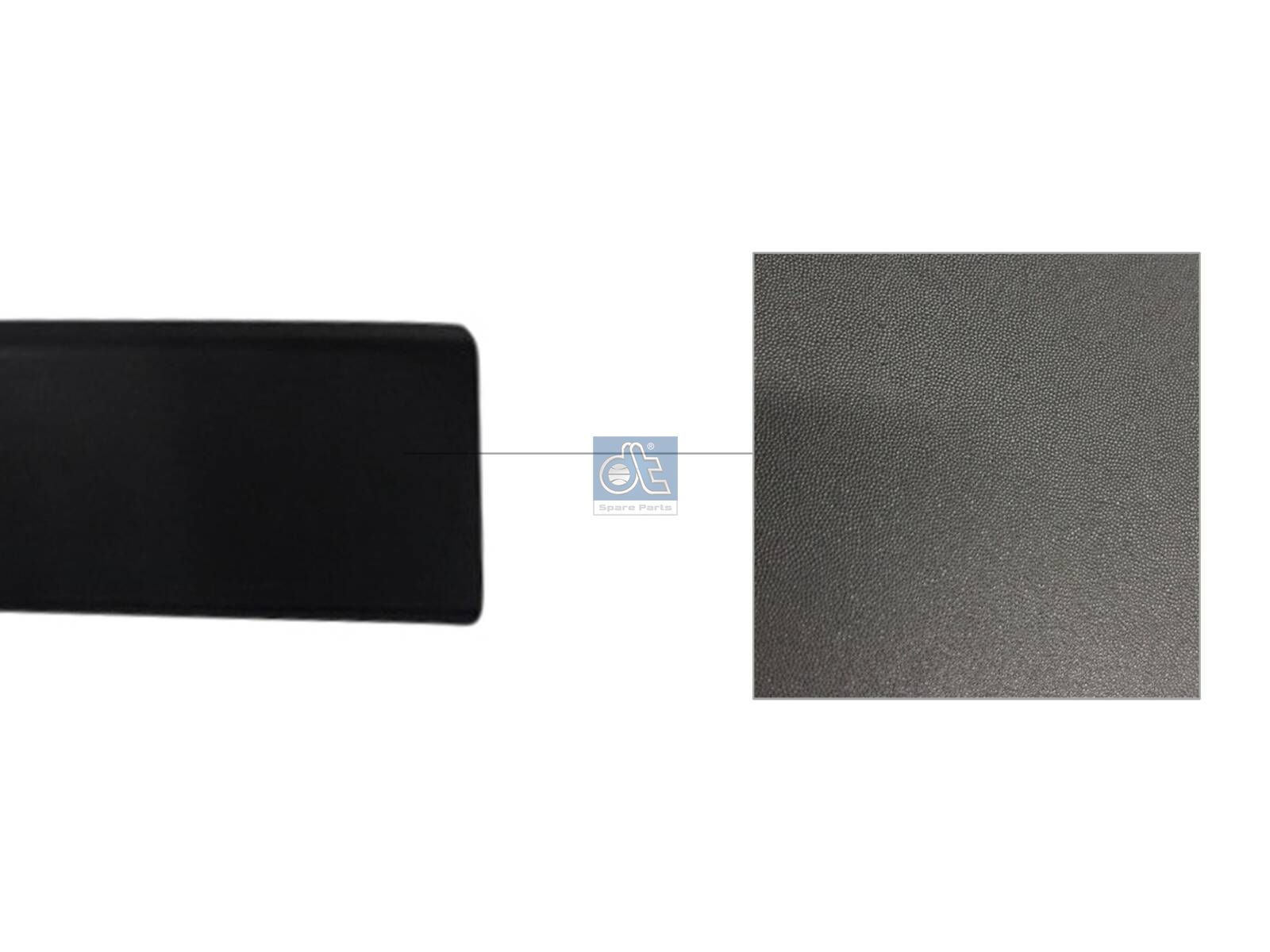 DT Spare Parts 6.00084 Cover moulding, lateral, rear, left