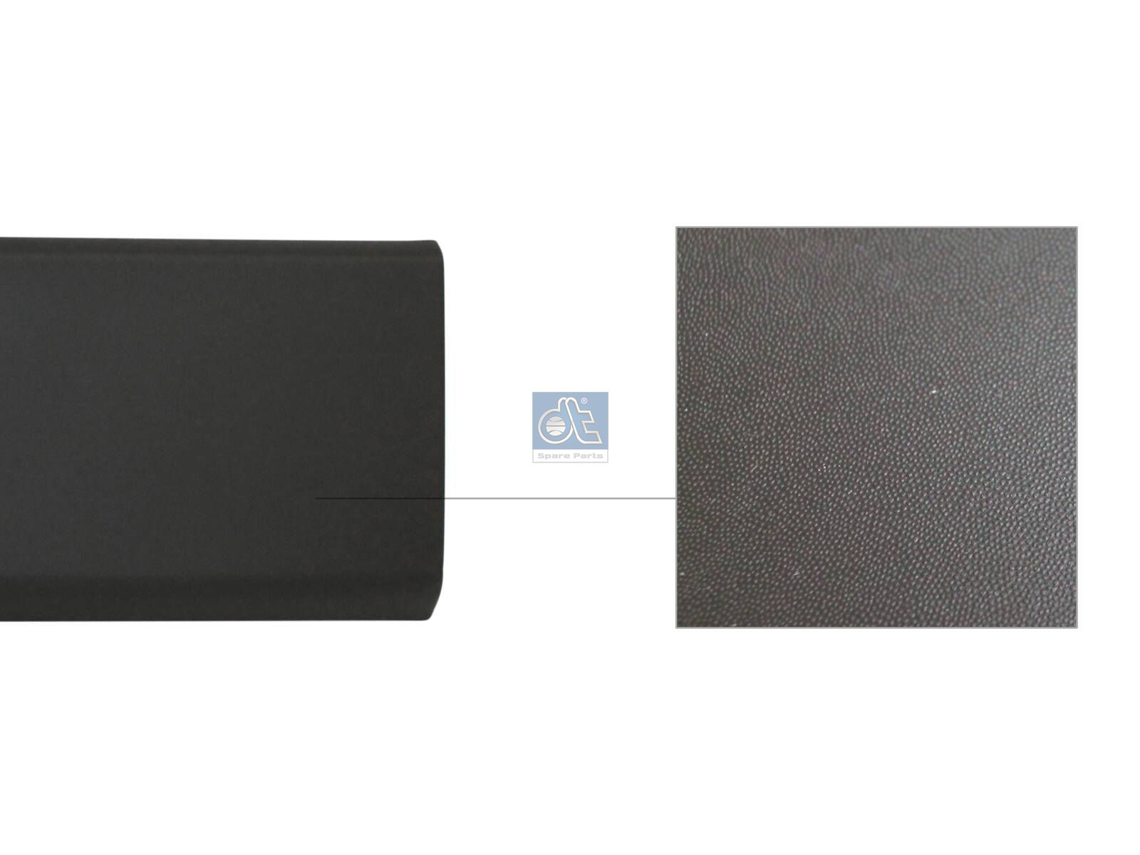 DT Spare Parts 6.00085 Cover moulding, lateral, rear, right