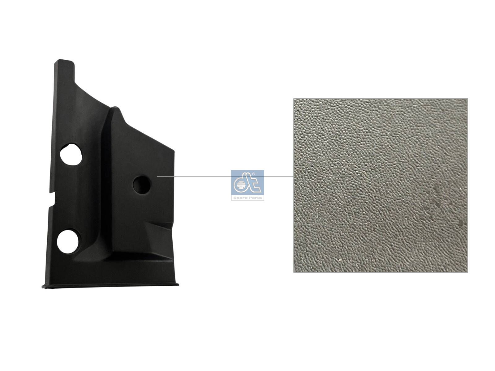 DT Spare Parts 6.00229 Cover, headlamp, left