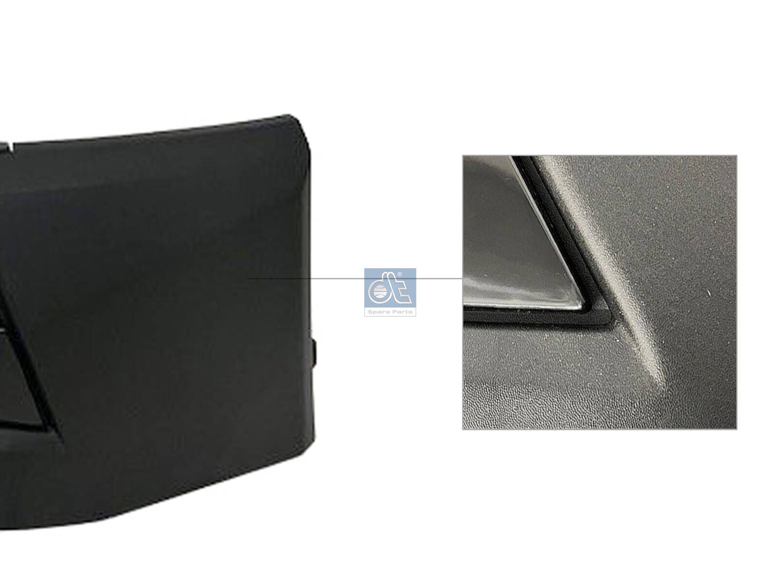 DT Spare Parts 6.00263 Cover, headlamp, right