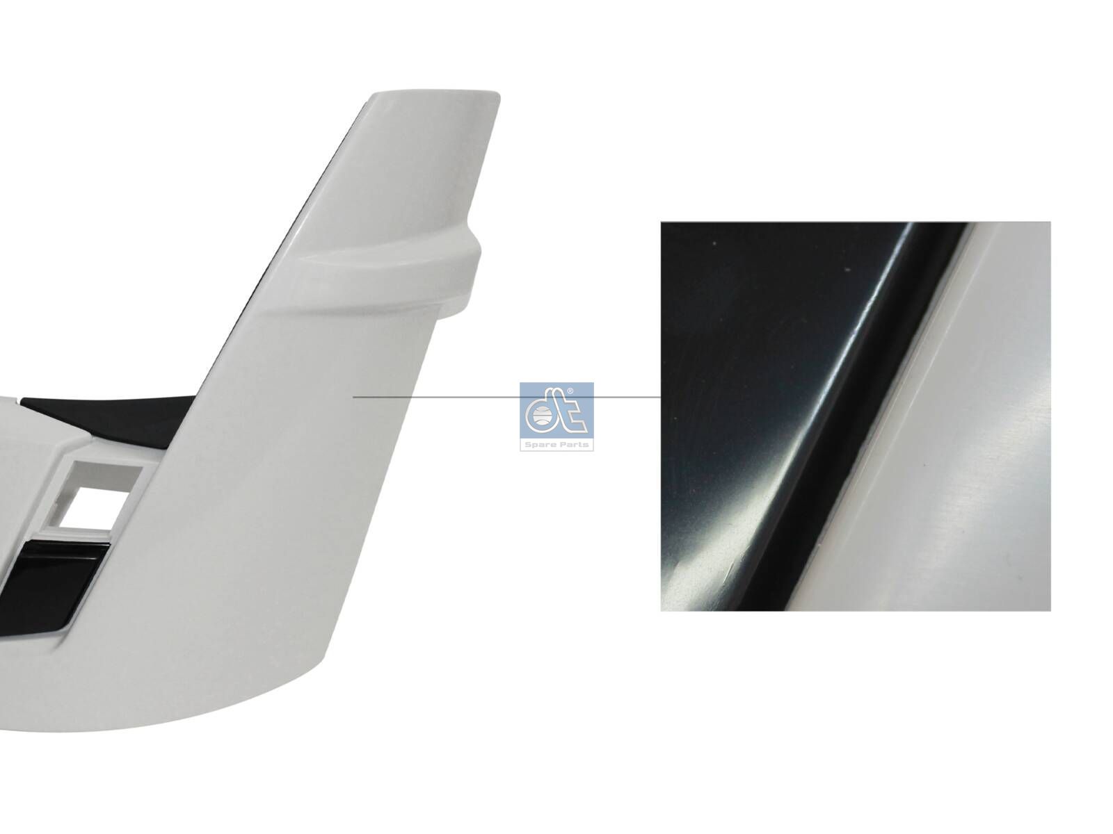 DT Spare Parts 6.00264 Cover, headlamp, left