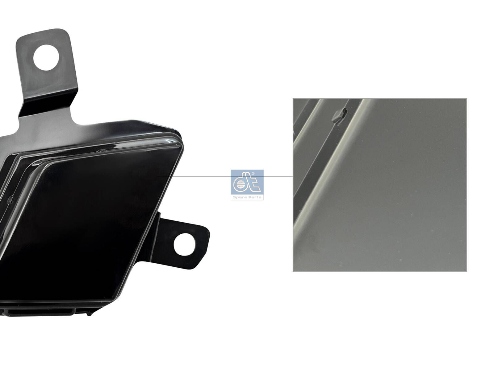 DT Spare Parts 6.00281 Cover, bumper corner, left