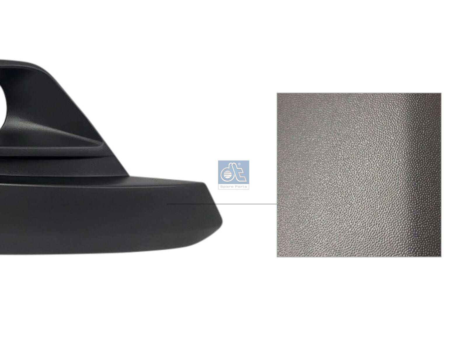 DT Spare Parts 6.00293 Cover moulding, bumper, left