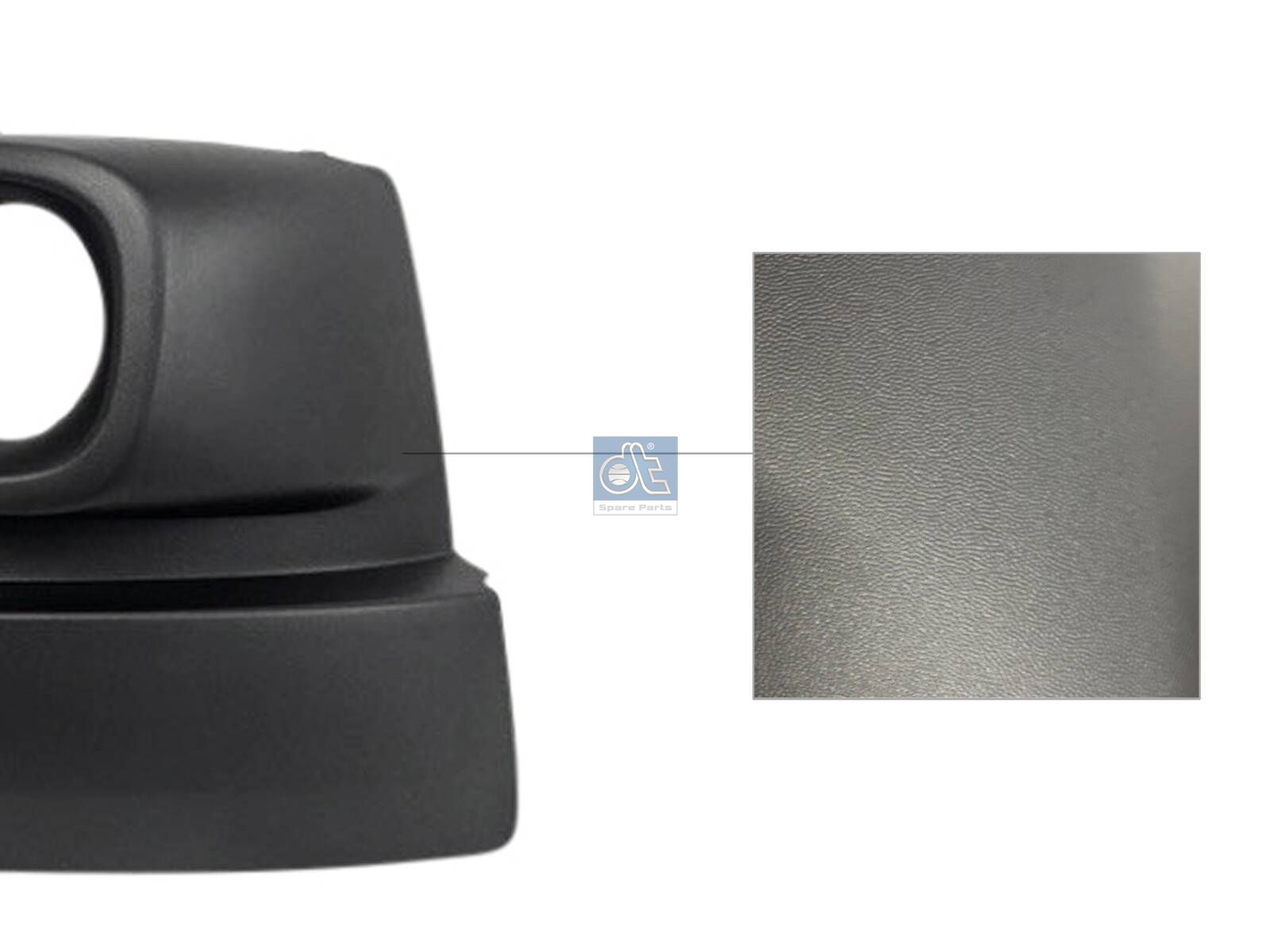 DT Spare Parts 6.00294 Cover moulding, bumper, right