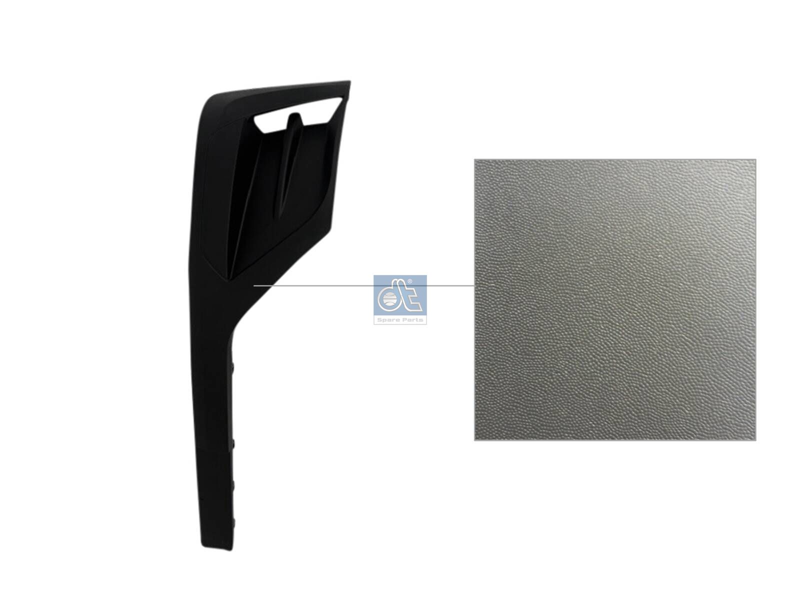 DT Spare Parts 6.00339 Cover moulding, bumper, left