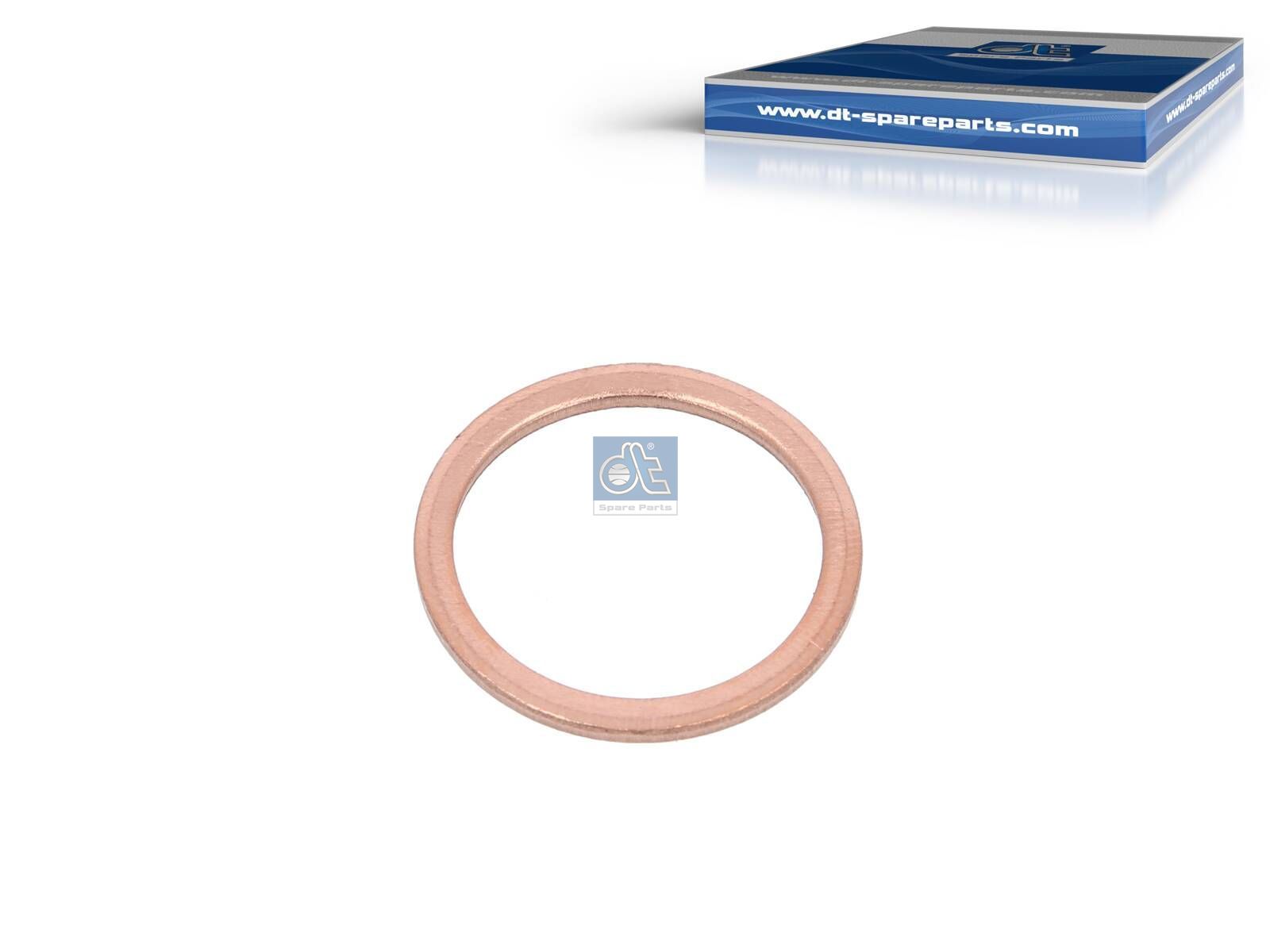 DT Spare Parts 6.20410 Copper washer, d: 24 mm, D: 32 mm, S: 2 mm