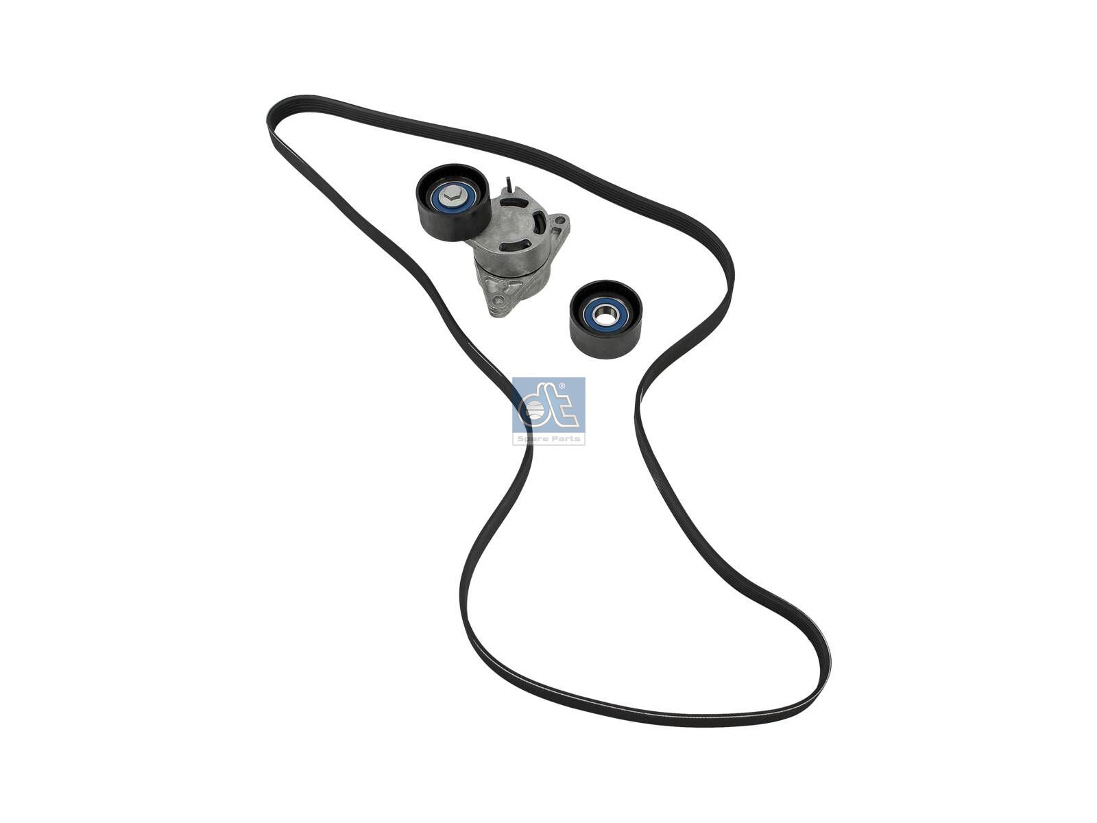 DT Spare Parts 6.31605 Belt tensioner kit, 6 PK, L: 1835 mm