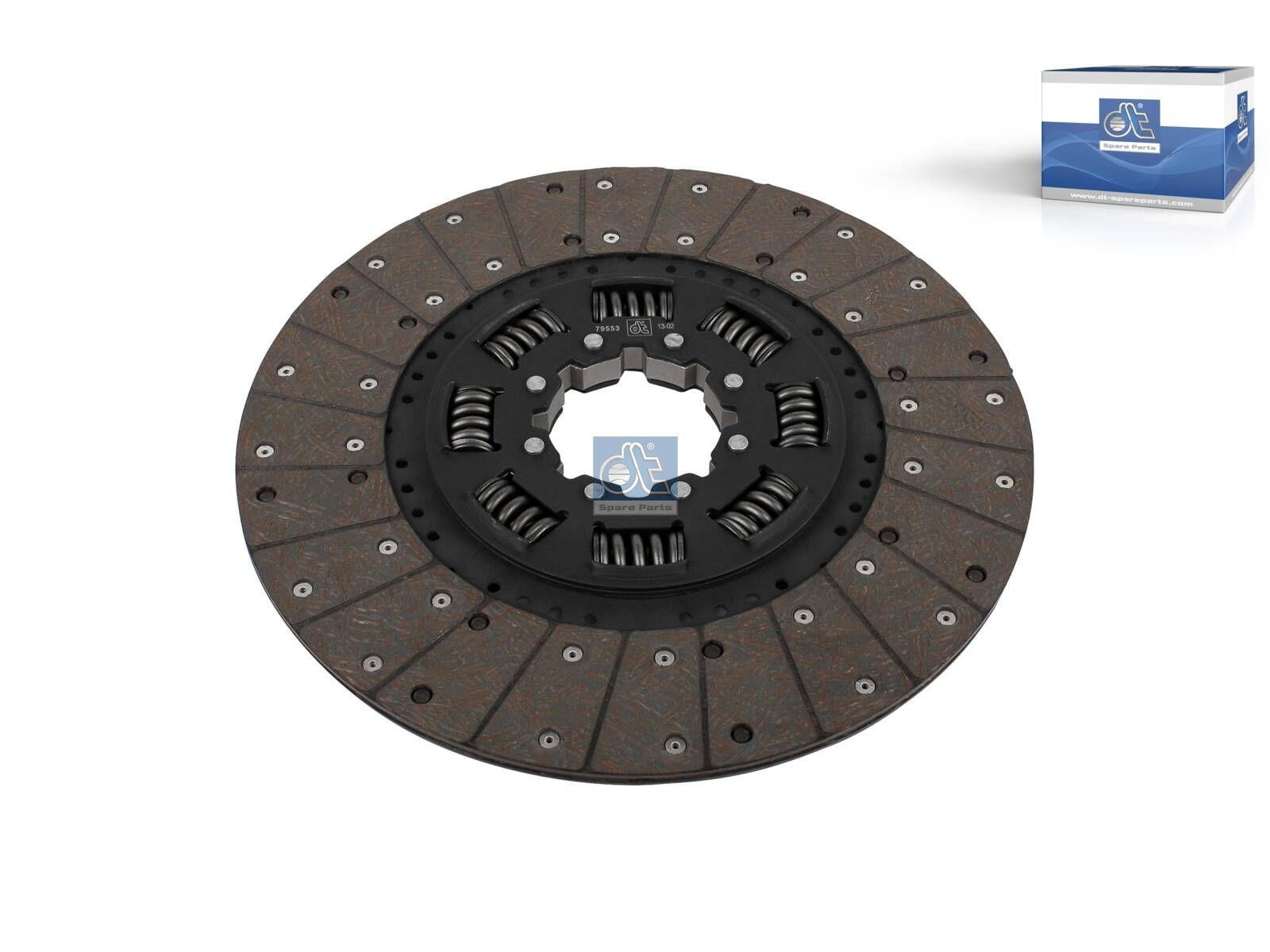 DT Spare Parts 6.40129 Clutch disc, D: 400 mm, 8 teeth