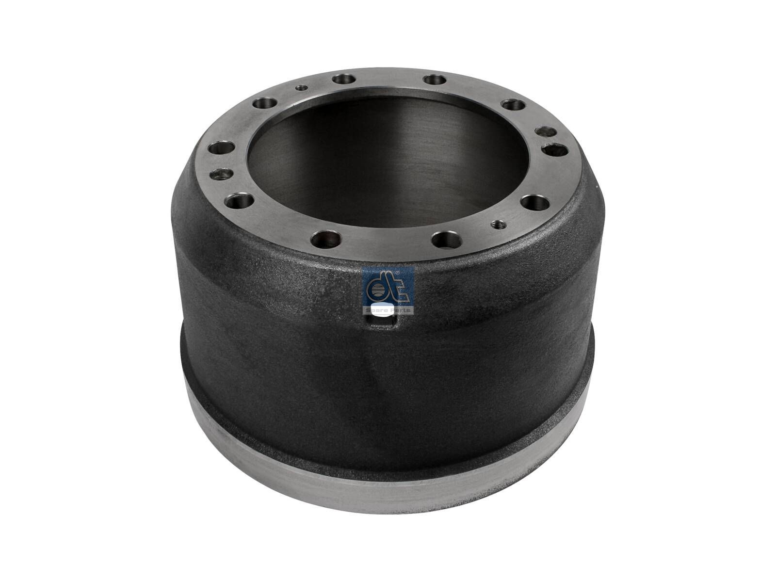 DT Spare Parts 6.60002 Brake drum, D: 414 mm, 10 bores, b: 26.5 mm, P: 335 mm, d: 280.8 mm, H: 278 mm, B: 232 mm
