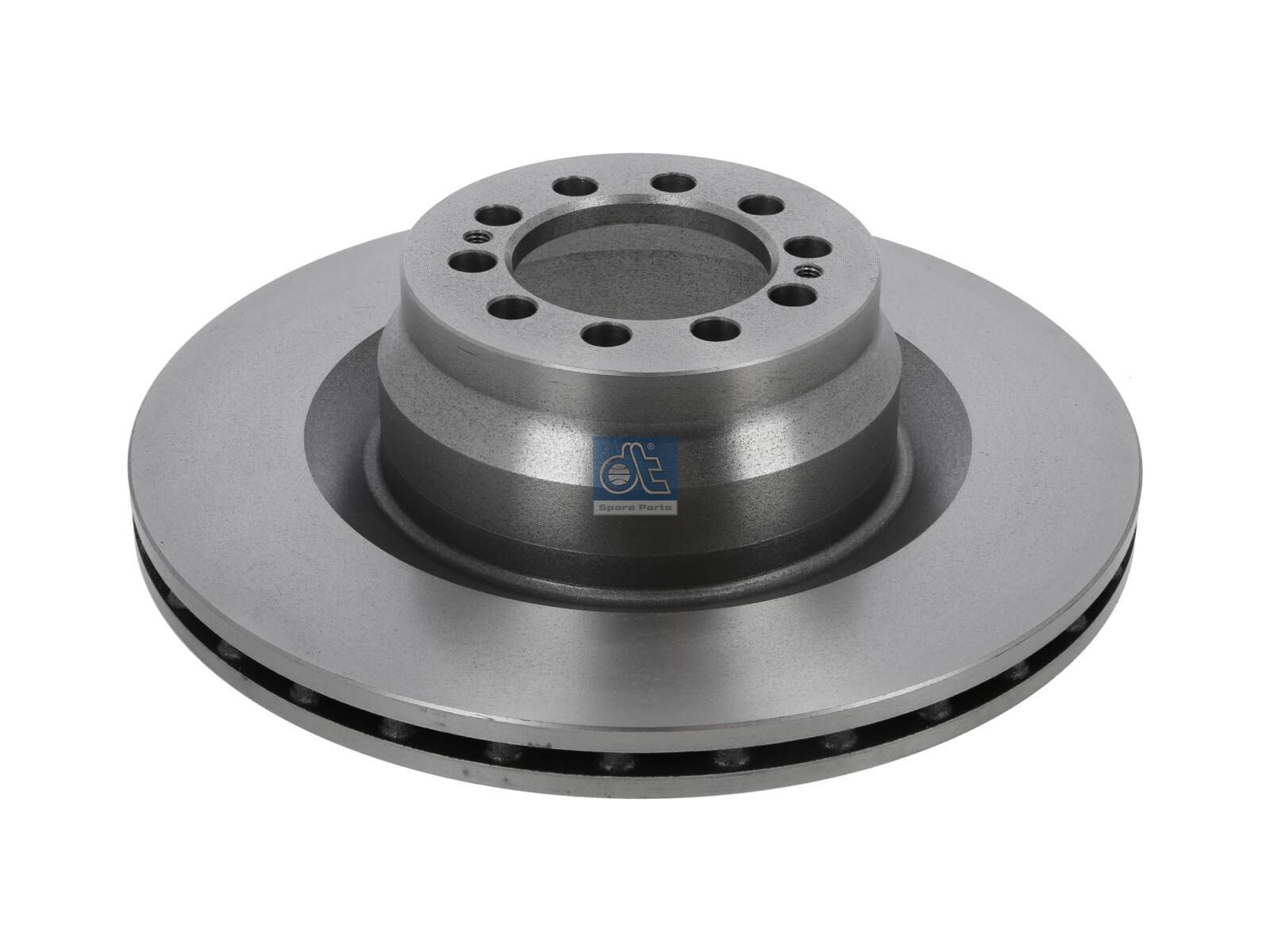 DT Spare Parts 6.61042 Brake disc, D: 290 mm, 10 bores, b: 12.7 mm, P: 95 mm, d: 73 mm, H: 77 mm, S: 22 mm, s: 19 mm