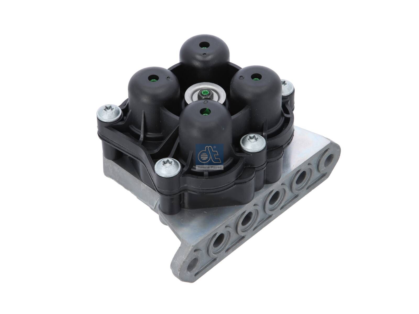 DT Spare Parts 6.65055 4-circuit-protection valve, M22 x 1,5, max. 20 bar, Po21: 7 bar, Po22: 7 bar, Po23: 7.3 bar, Po24: 7 bar, Pc21: 5 bar, Pc22: 5 bar, Pc23: 5 bar, Pc24: 5 bar
