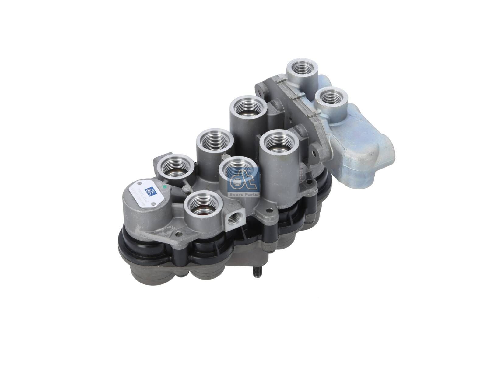 DT Spare Parts 6.65140 4-circuit-protection valve, M12 x 1,5, M16 x 1,5, M22 x 1,5, Po21: 7 bar, Po22: 7 bar, Po23: 7.3 bar, Po24: 7 bar, Pc21: 4.5 bar, Pc22: 4.5 bar, Pc23: 4.5 bar, Pc24: 4.5 bar