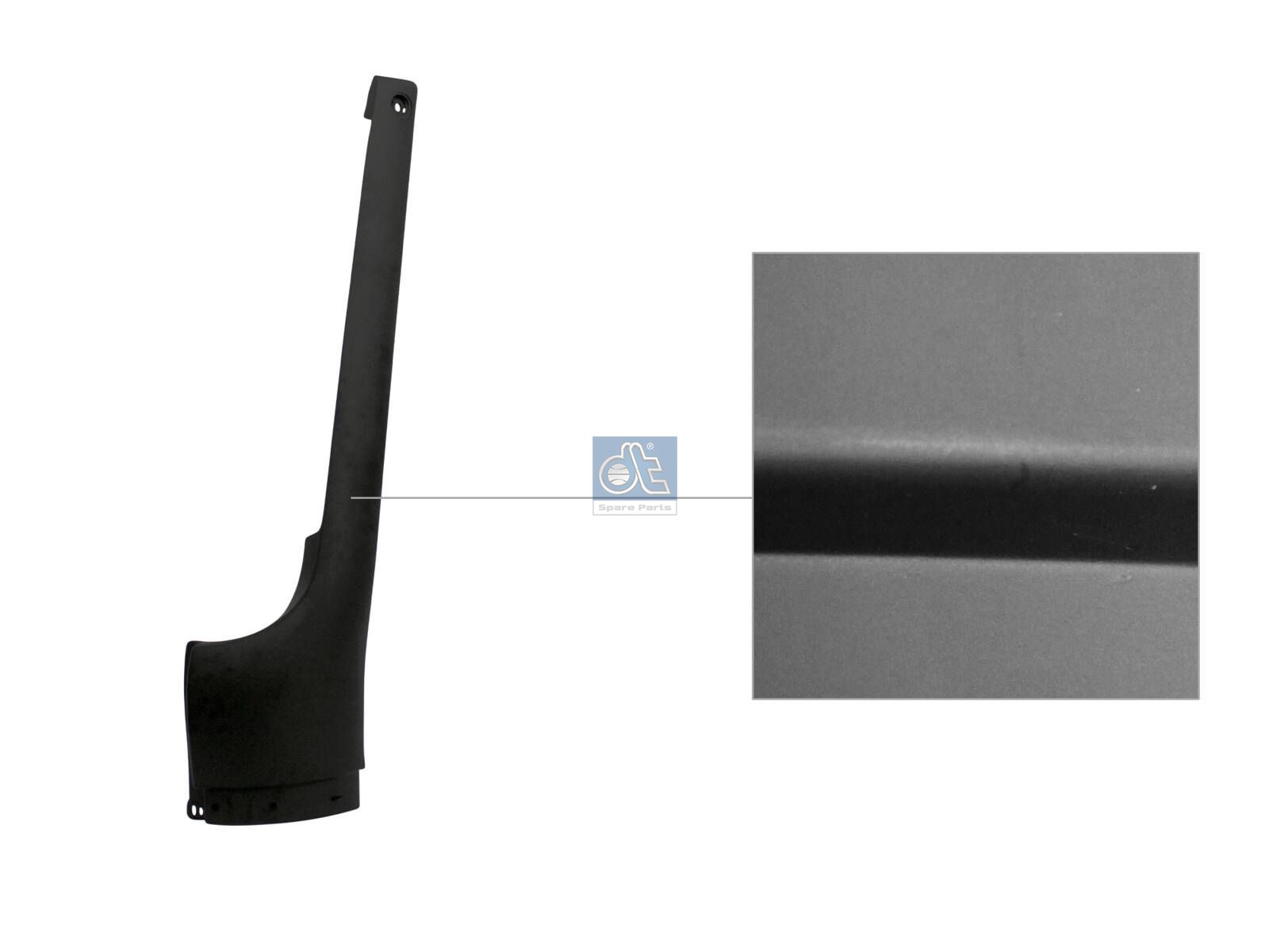 DT Spare Parts 6.70042 Cabin corner, upper, left