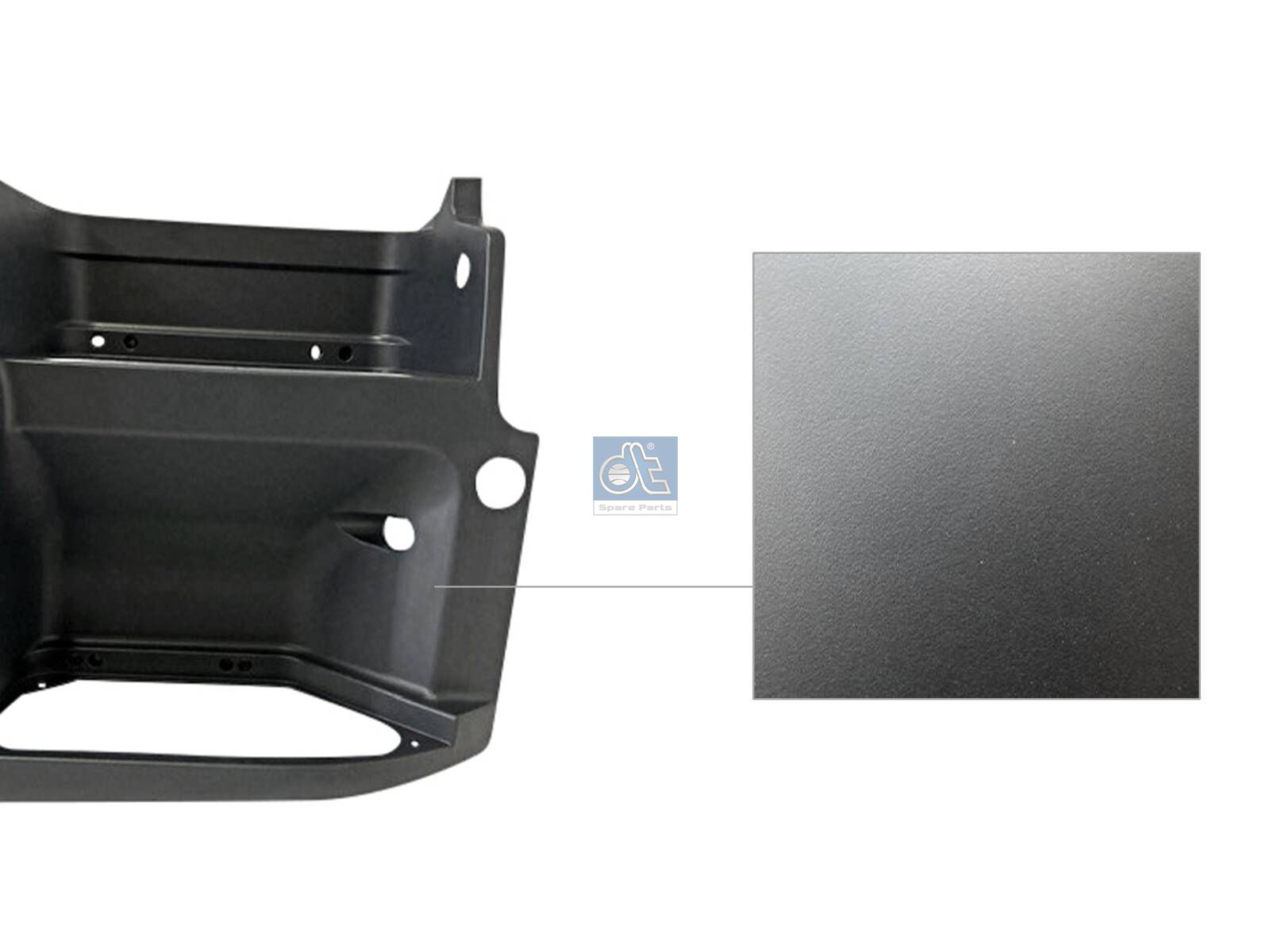 DT Spare Parts 6.70116 Step well case, right